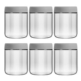 EONJOE 16oz glass jar with lids for airtight storage and freshness.