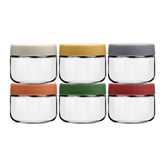 EONJOE 8oz glass jar with lid for everyday storage and freshness.