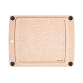 Epicurean all-in-one cutting board with non-slip feet for stable chopping