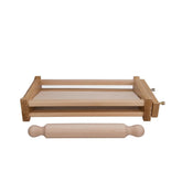 Eppicotispai Chitarra pasta cutter with 32 cm rolling pin for authentic handmade pasta