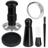 ERAVSOW 51mm espresso tamper close-up delivering even tamp