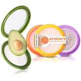 Erehere avocado saver keeps halved avocados fresh with airtight seal.