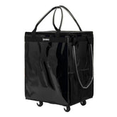 EROBSKJ bag on wheels 70L foldable tote for convenient shopping