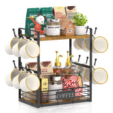 EsLuker.ly coffee mug holder tree front view for quick access