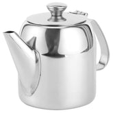 Belissy teapot handle close-up showing ergonomic grip for comfortable pouring.