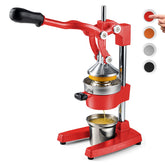 Eurolux cast iron citrus juicer with lever action for efficient fresh juice