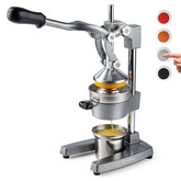 Eurolux cast iron citrus juicer with lever mechanism for easy extraction