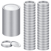EvaHab regular-mouth lids closeup showing a sturdy metal cap for a secure seal