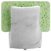 EVERBBKING marble sponge holder on countertop shows premium natural texture and organization benefits.