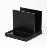 EVERBBKING wooden napkin holder with salt pepper shakers for durable dining use