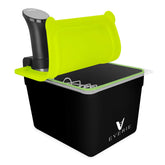 EVERIE 12qt sous vide container for stable, even heat in large batches.