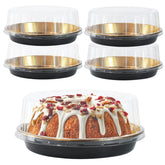 EWAFILU 11-inch round cake carrier with dome lid for secure transport and display.