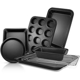 EWFEN bakeware cookie sheet with wide grips for easy oven transfer