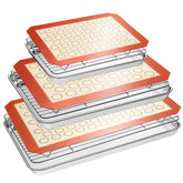 EWFEN stainless steel sheet pan for even baking and easy release