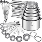 EWFEN measuring cups nesting design for space-saving kitchen organization.