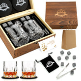 EXREIZST whiskey stones eight pieces for cool, non-diluting sips