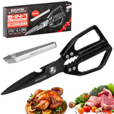 EZUVITA 5-in-1 scissors with titanium blades for durable, precise cuts.