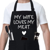 Fairy's Gift funny husband apron with pockets keeps tools within reach.