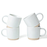 Famiware four-mug-set-12oz for family coffee time and shared mornings