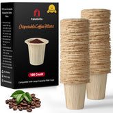 Fanativita disposable filters for large cups deliver a cleaner cup and richer aroma.