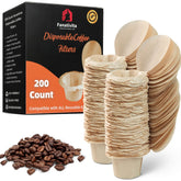 Fanativita K-Cup filters with genius lid closeup for mess-free disposal
