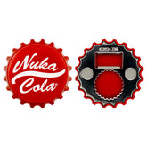 Fanattik Fallout Nuka-Cola Bottle Opener on display for desk or shelf use.
