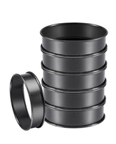 FANGSUN English muffin ring 4in set with nonstick coating for easy release
