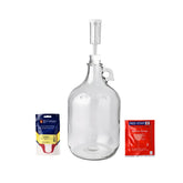 FastRack mead kit glass-jar for easy monitoring during fermentation