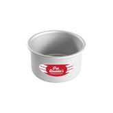 Fat Daddio's anodized round cake pan 5x3-inch with a smooth interior for easy release