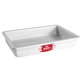Fat Daddio's POB-7112 sheet cake pan top view showing easy release.