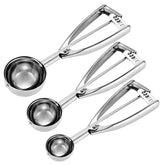 Fayomir small 1 Tbsp cookie scoop, precise portions for even cookies.