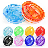 FECBK 20 oz tumbler lid with colorful sliding for easy one-handed use.