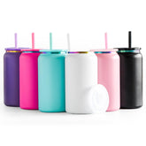 FECBK stainless steel tumbler 6-pack in vibrant colors for daily use