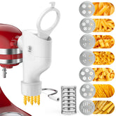 Fedowal pasta press main unit for durable extrusion and KitchenAid compatibility.