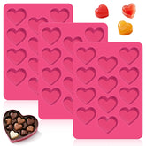 Feehope heart mold with 12 cavities for uniform treats.