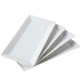 Feenmai 12-inch serving platters arranged with appetizers for an elegant gathering