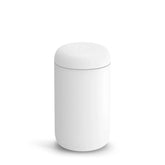 Fellow Carter heat-lock mug keeps coffee hot on the go.