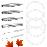 Feoang maple tapping kit with stainless steel taps for durable harvesting