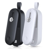 FEPPO bag sealer 2-pack front view keeps snacks fresh and reduces waste.