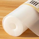 FEXIA shelf liner non-slip keeps items secure on shelves and prevents shifting