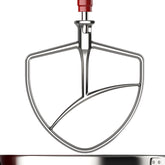 Fgreeble stainless steel flat beater for KitchenAid provides thorough mixing.