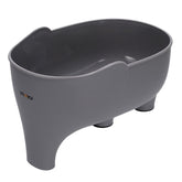 FHTECO vegetable washing basket with elephant drainage for easy rinsing of fruits and veggies.