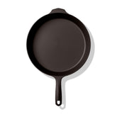 Field Company 11.63-inch skillet top view with ample cooking space.