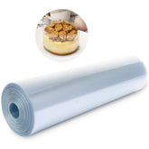 Fiesta Wraps Cake Collar clear acetate roll for flawless cake wrapping.