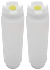 FIFO 16oz squeeze bottle top shown for precise dispensing in the kitchen