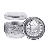 Fig & Leaf premium 7inch foil pan with dome lid for easy to-go meals.