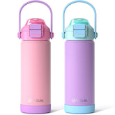 Fimibuke Kids Bottle with pop-open straw lid for easy independent drinking on the go.