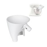 FIMXSD flour funnel for KitchenAid KSM150 provides snug fit and stable operation.