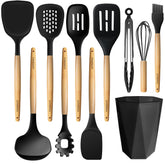 FINENUT spatula for nonstick cookware protects coatings during frying