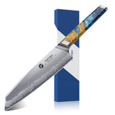 FINTISO 8-inch chef knife with S35VN core for precise daily prep